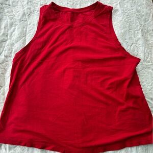 CRZ YOGA Red Tank Top
